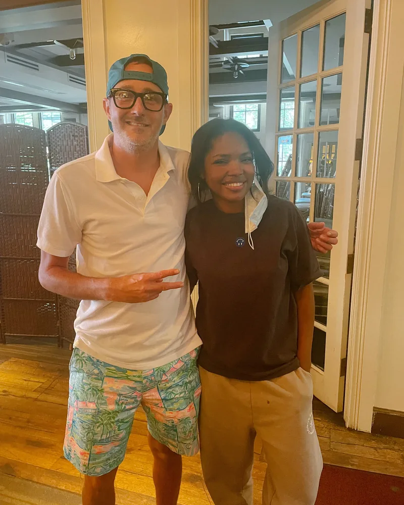Thomas Dishaw with Ryan Destiny